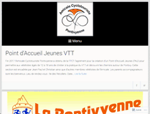 Tablet Screenshot of cyclo-pontivy.fr